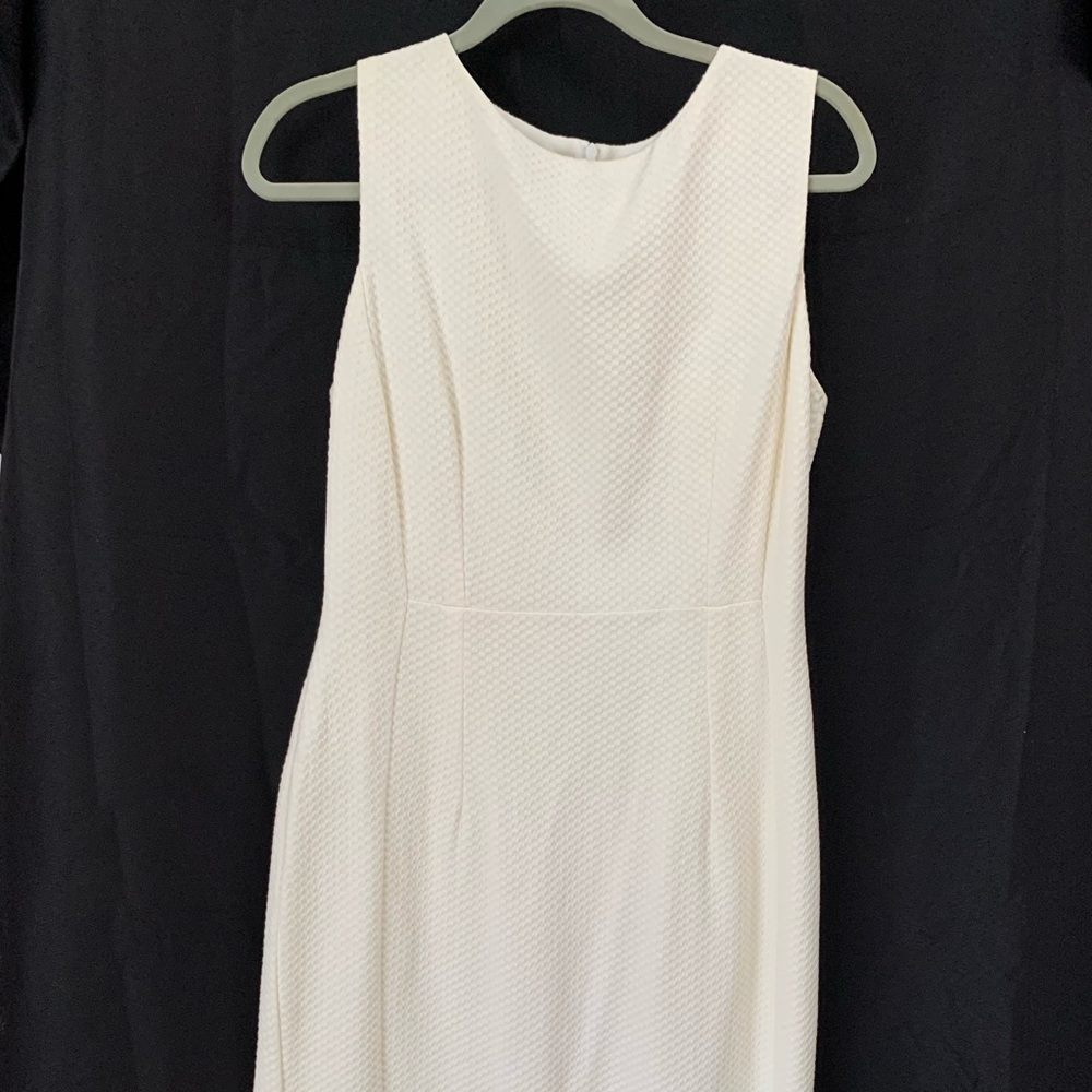 Blue les copains | linen sheath dress, white | Women’s Euro sz.46 (~sz.8)